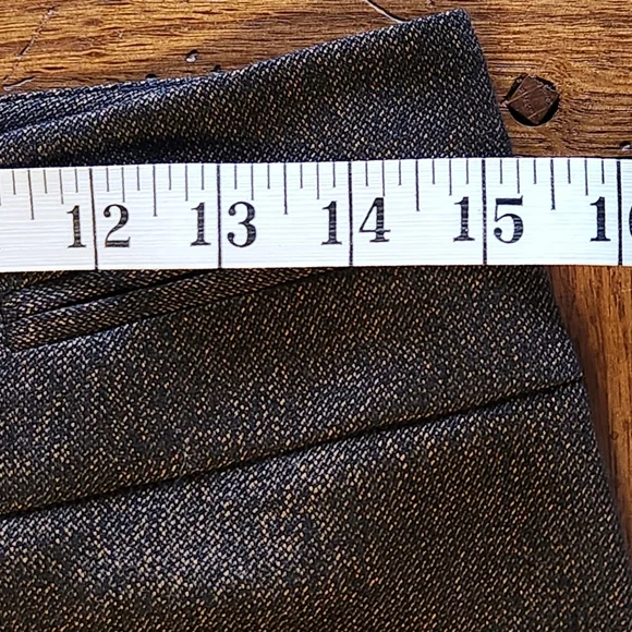 Nic & Zoe Wide Leg Trouser Pants Size 2 Colors Brown and Black - Picture 5 of 11